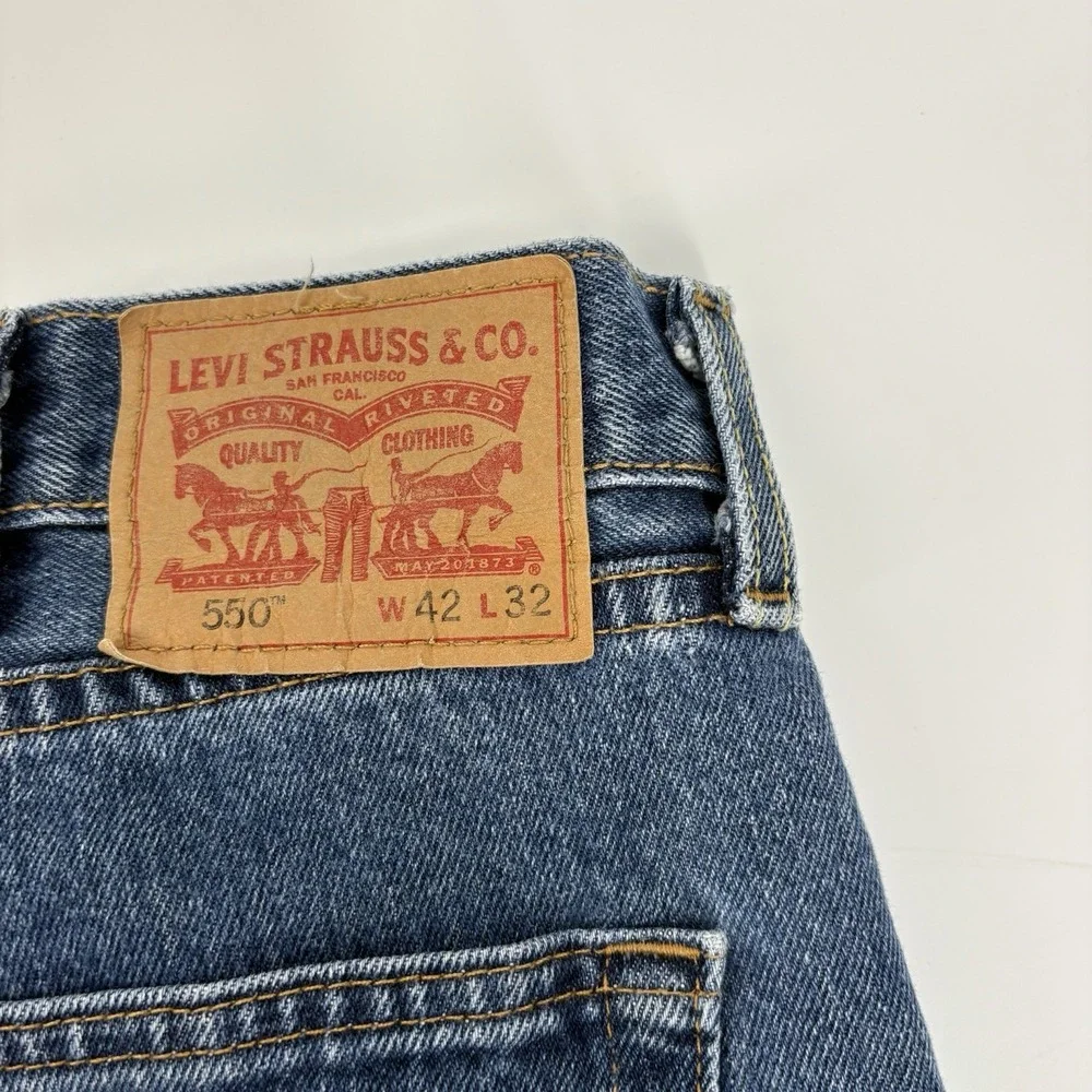 Levi's 550 Regular Fit Jean for Men Size 42 (41)x32